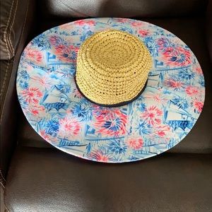 Lily Pulitzer beach hat